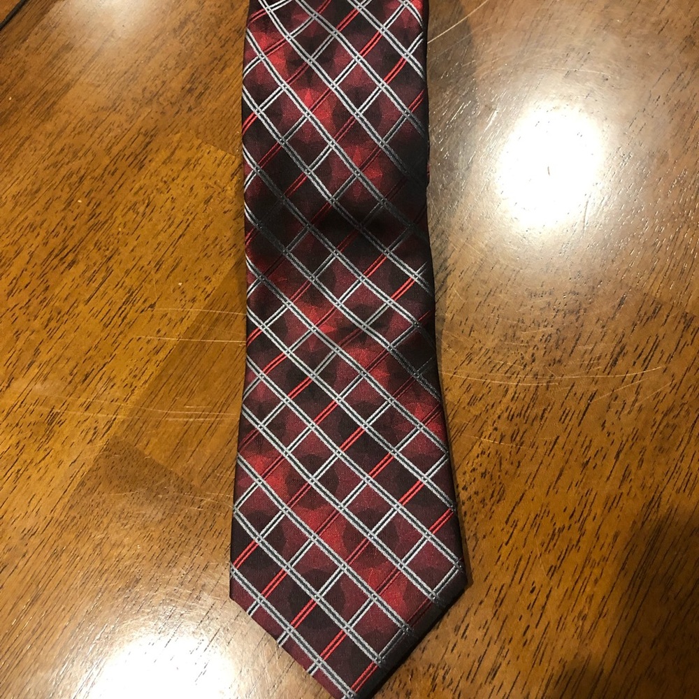 Mens Tie Arrow Red